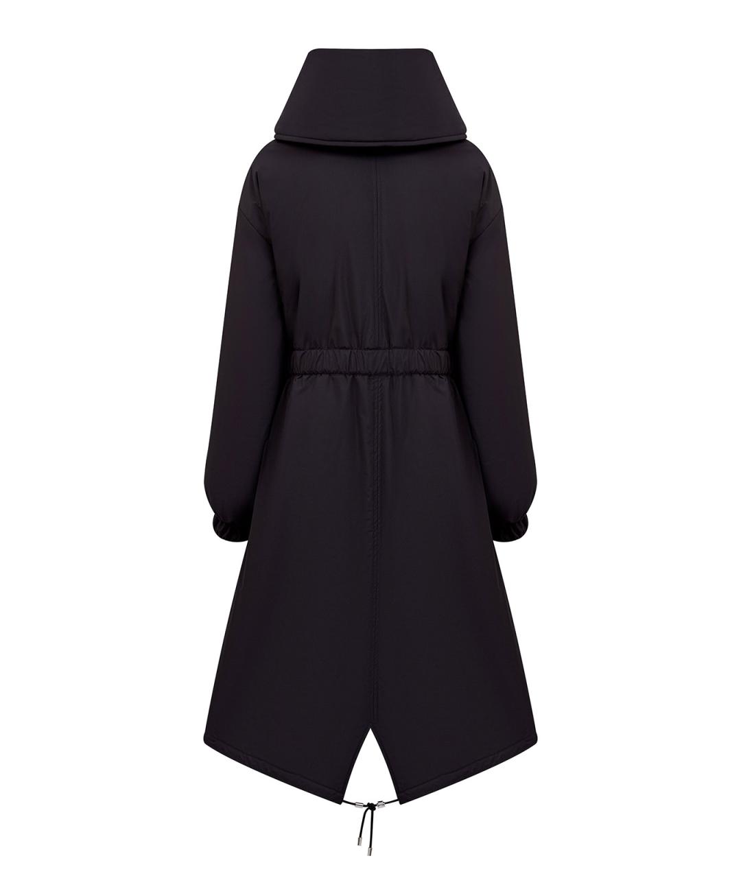 MOORER Черный полиэстеровый пуховик, фото 2