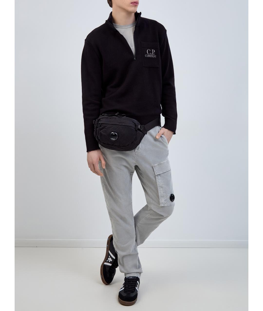 CP COMPANY Серая хлопковая футболка, фото 2