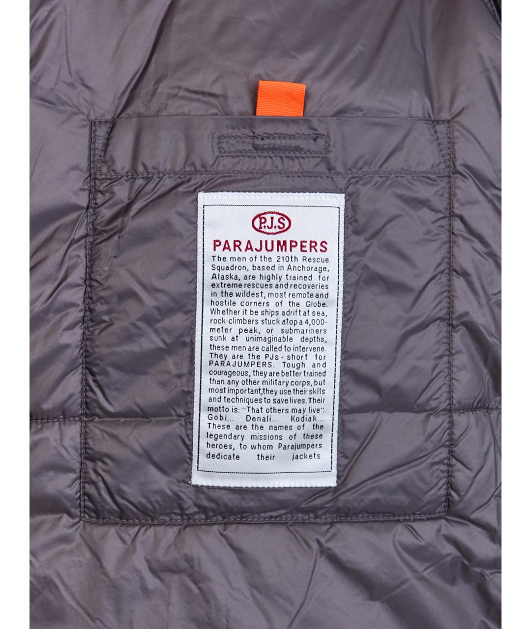 PARAJUMPERS Черная полиамидовая куртка, фото 7