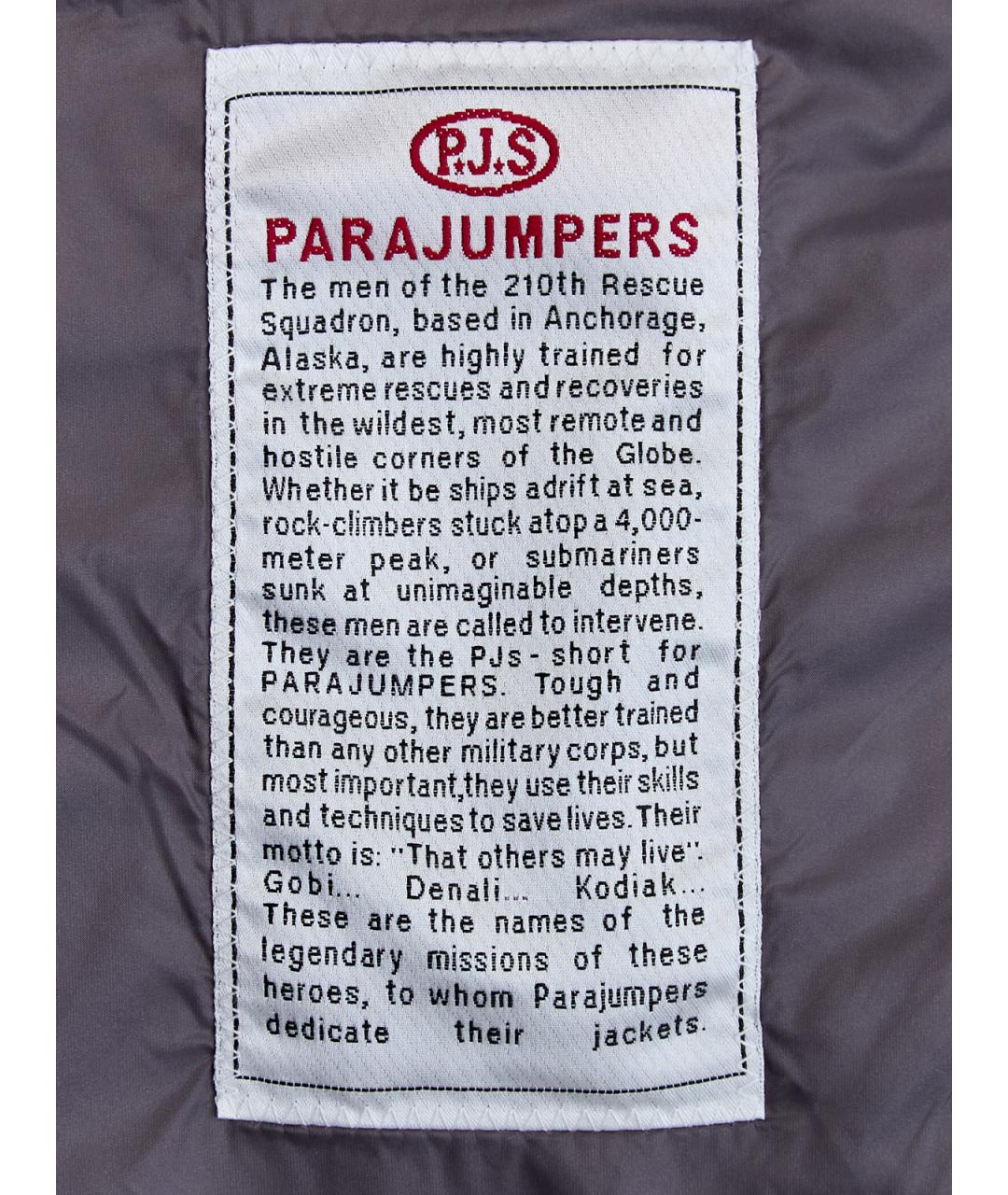 PARAJUMPERS Черный полиамидовый пуховик, фото 7