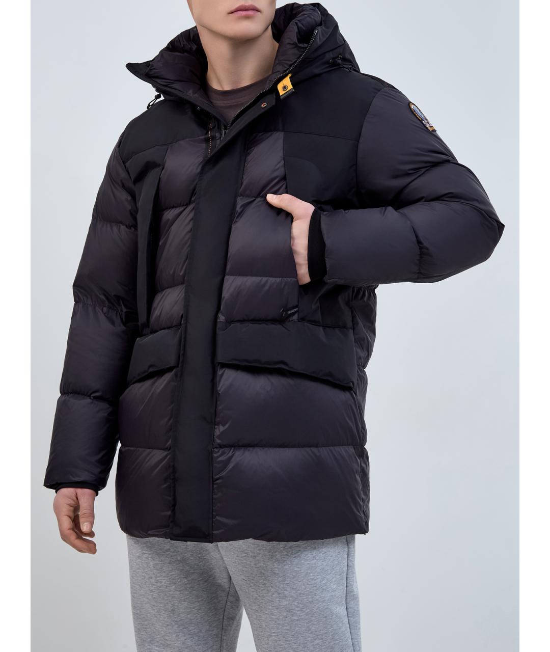 PARAJUMPERS Черный полиамидовый пуховик, фото 3