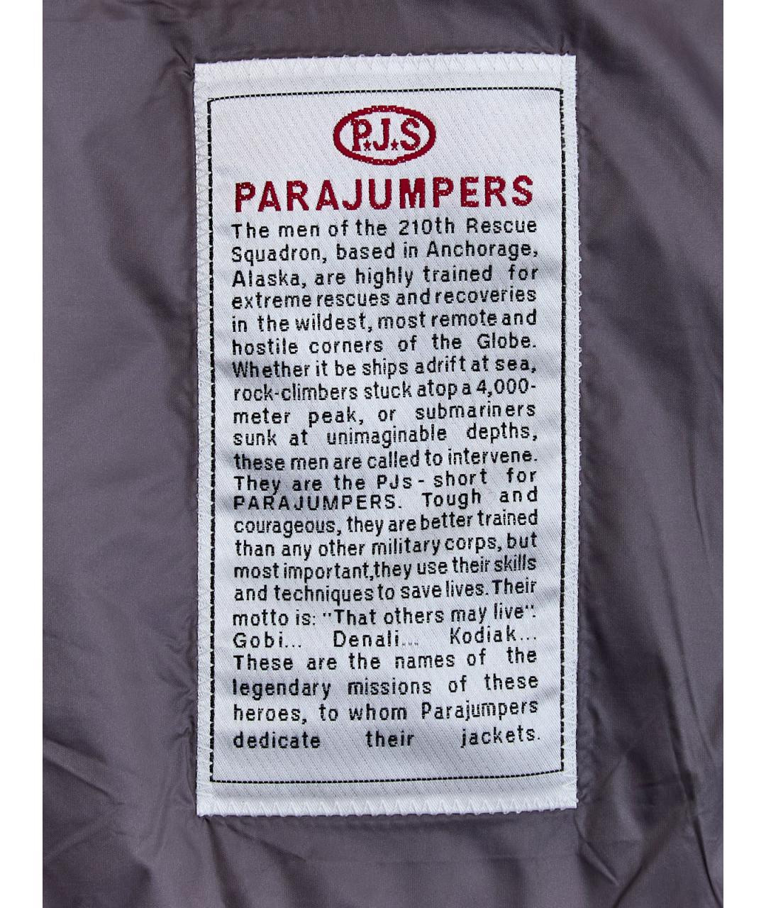 PARAJUMPERS Синий полиамидовый пуховик, фото 6