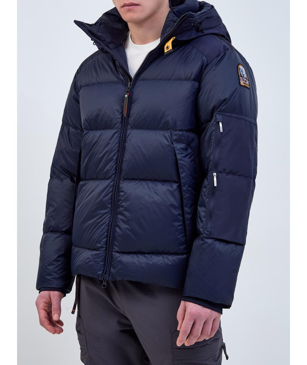 PARAJUMPERS Синий полиамидовый пуховик, фото 3