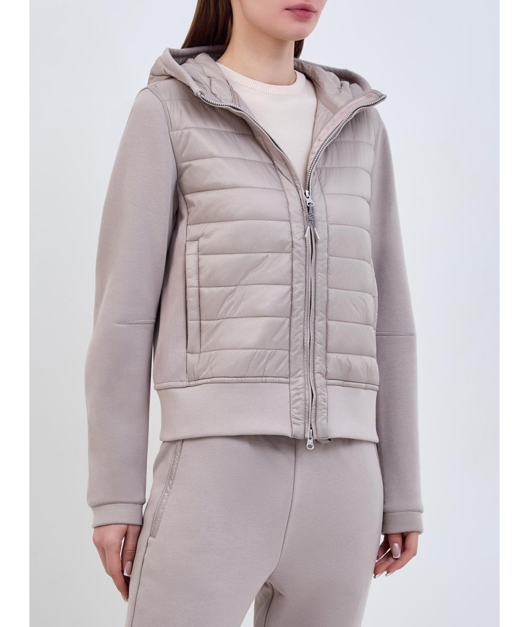 PARAJUMPERS Бежевая полиамидовая куртка, фото 3