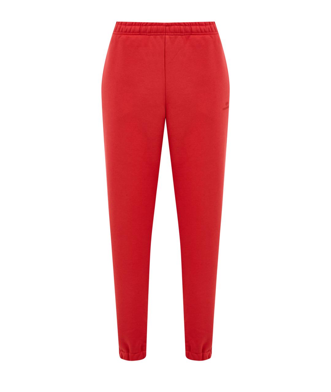 PARAJUMPERS Оранжевое хлопковые спортивные брюки и шорты, фото 1