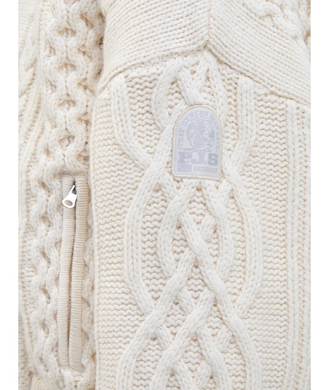 PARAJUMPERS Бежевый шерстяной пуховик, фото 6