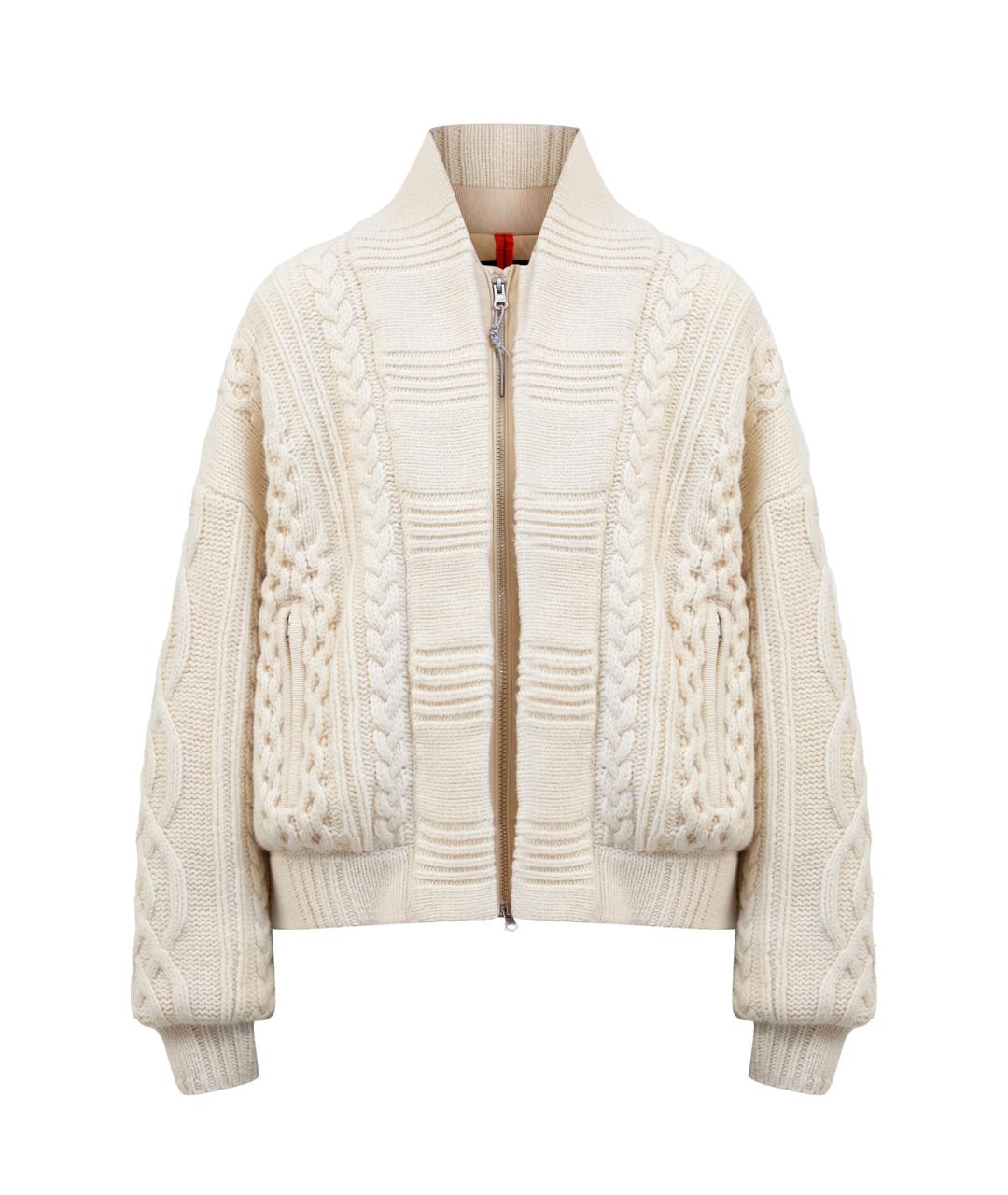 PARAJUMPERS Бежевый шерстяной пуховик, фото 1