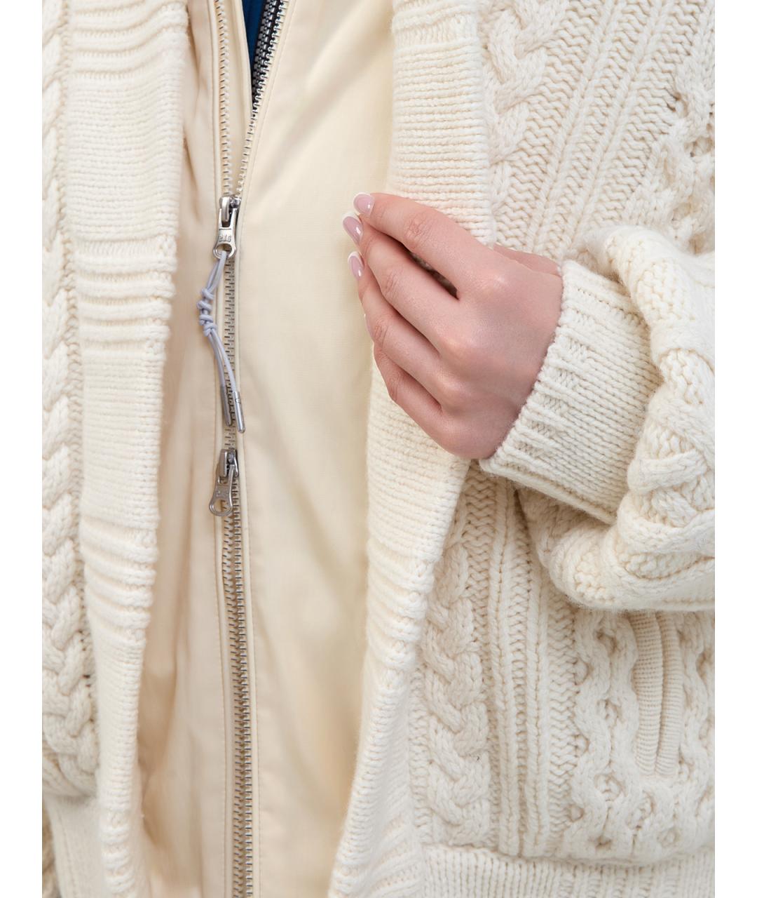 PARAJUMPERS Бежевый шерстяной пуховик, фото 5