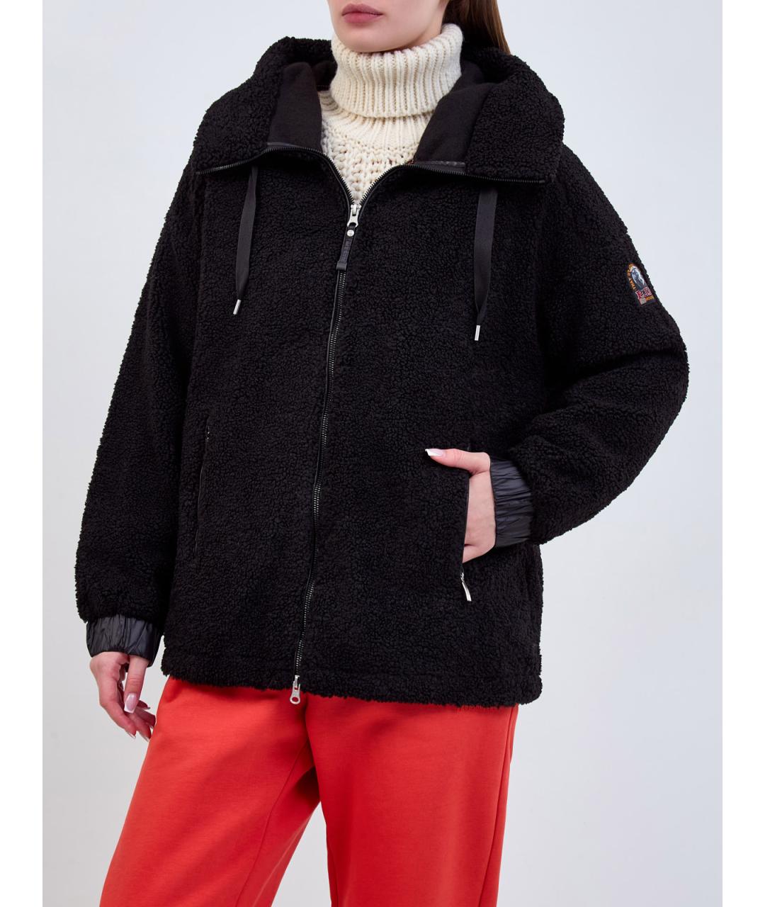 PARAJUMPERS Черная полиэстеровая куртка, фото 3