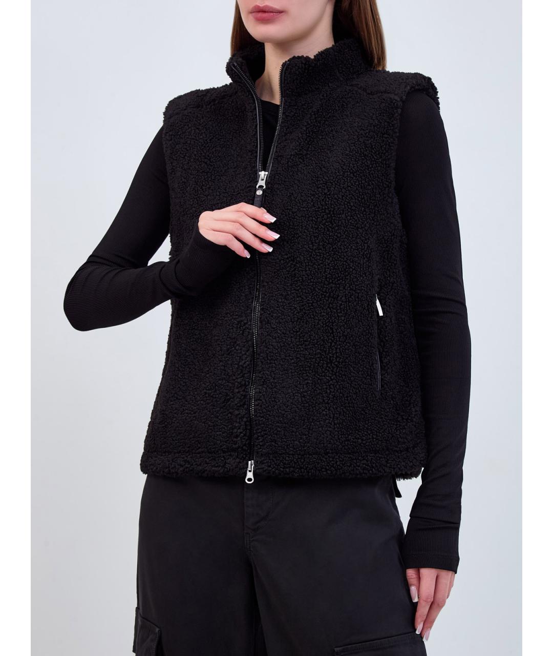 PARAJUMPERS Черный полиэстеровый жилет, фото 3