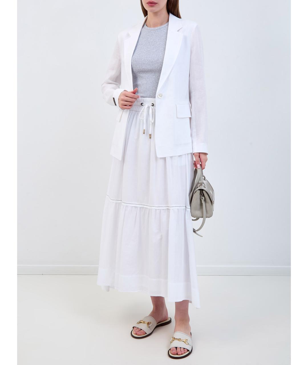 PESERICO Серая хлопковая майка, фото 2