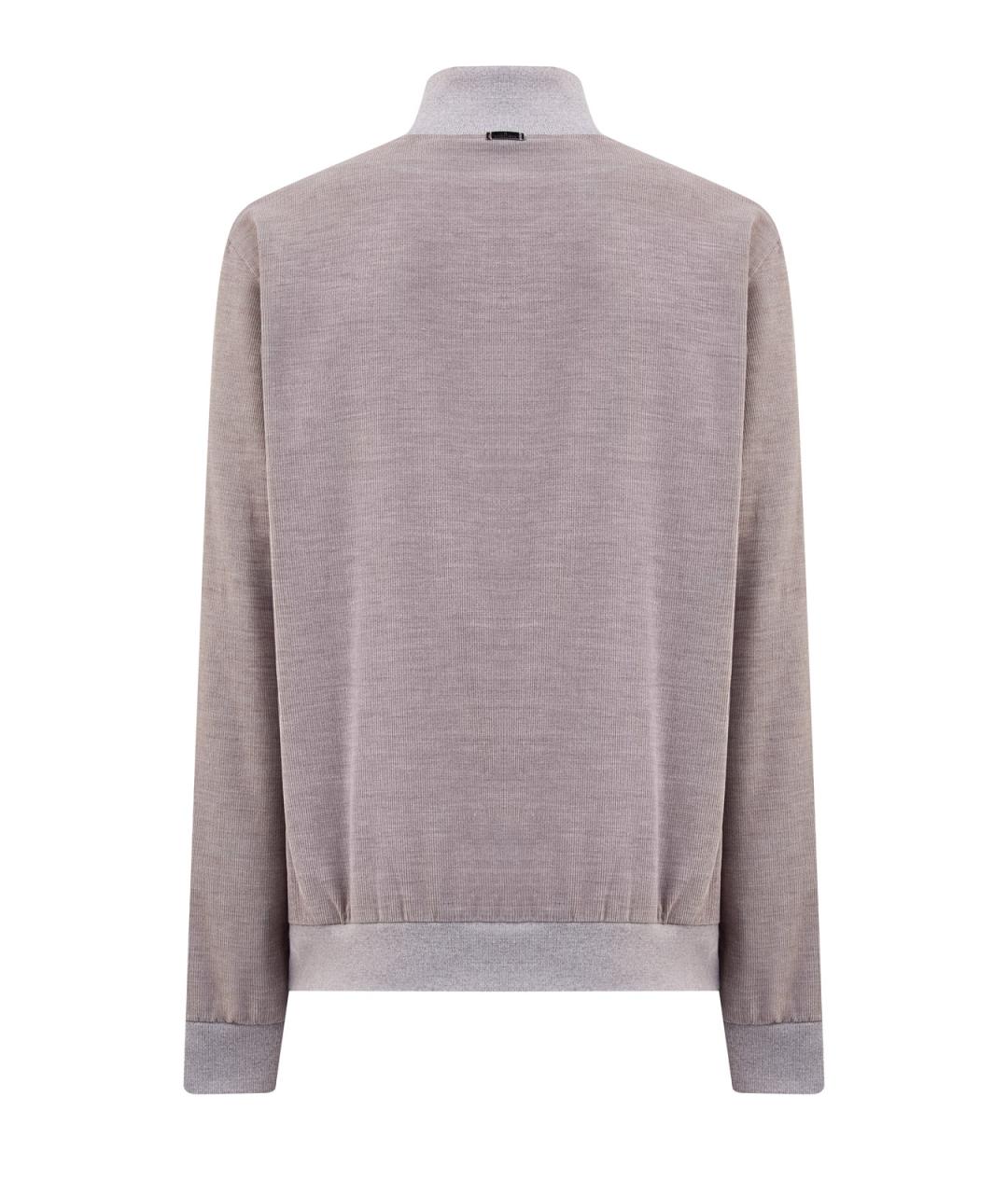 CAPOBIANCO Бежевая хлопковая куртка, фото 2