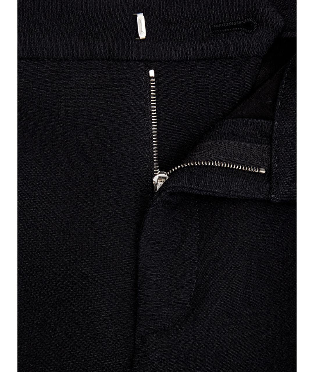 FABIANA FILIPPI Черные шерстяные брюки узкие, фото 6