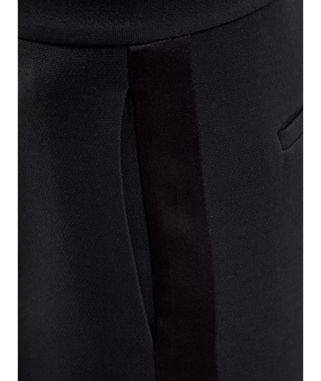 FABIANA FILIPPI Черные шерстяные брюки узкие, фото 5