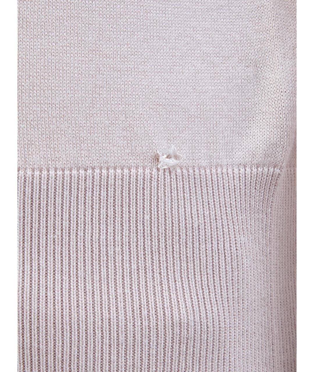 LORENA ANTONIAZZI Розовый шелковый джемпер / свитер, фото 5