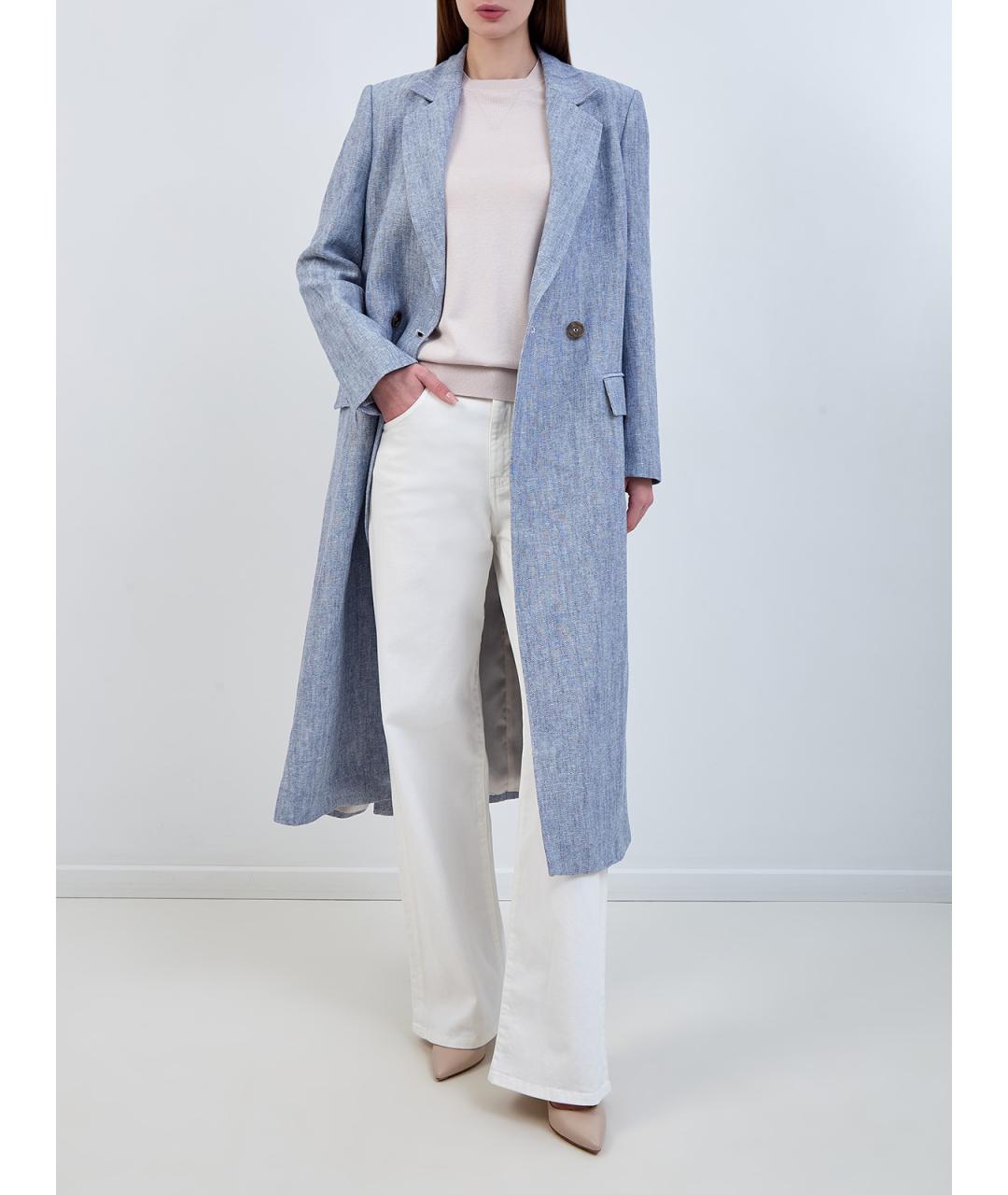 LORENA ANTONIAZZI Розовый шелковый джемпер / свитер, фото 2