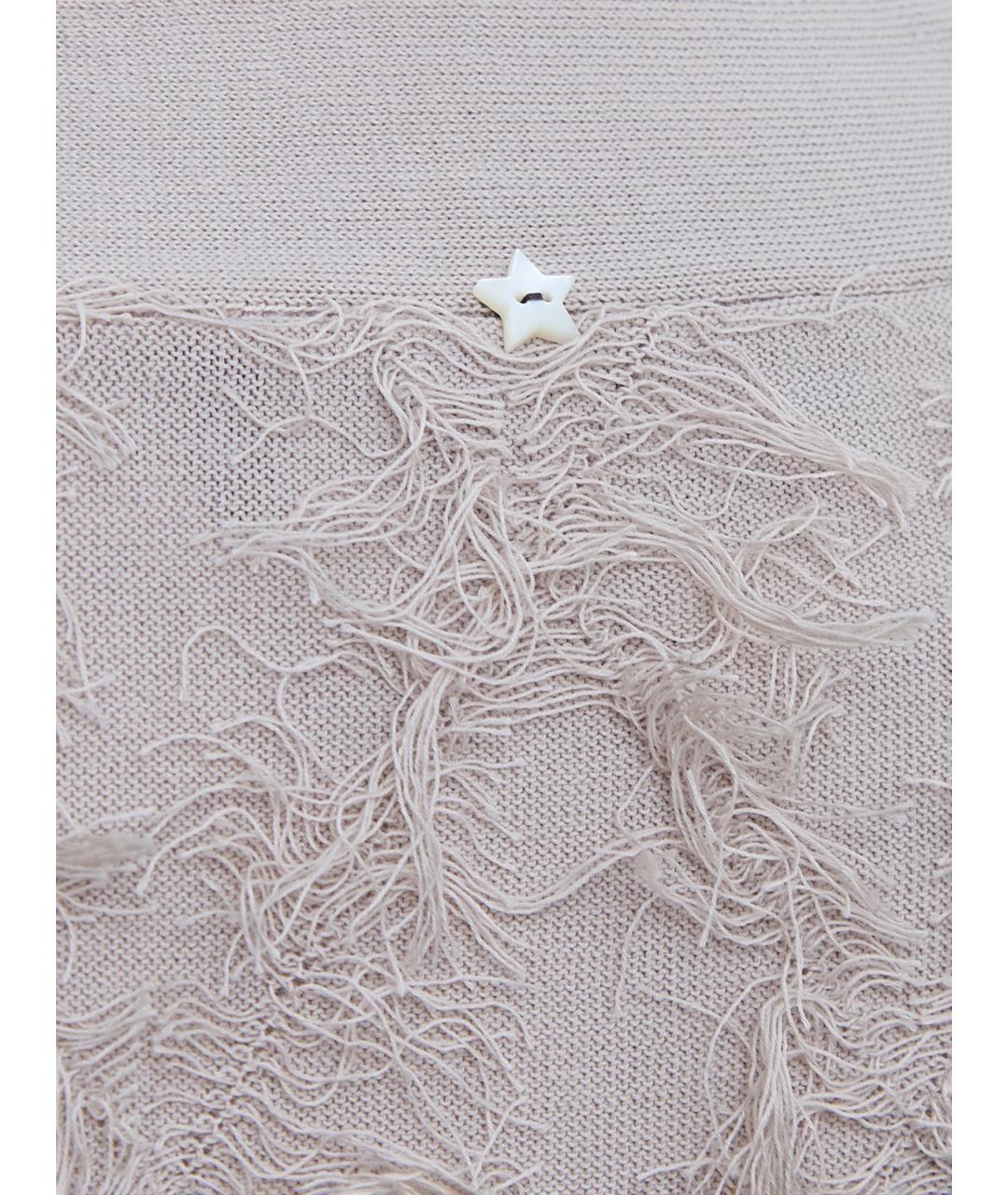 LORENA ANTONIAZZI Серый хлопковый кардиган, фото 5