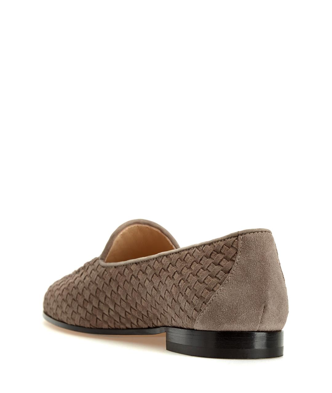 DOUCAL'S Бежевые кожаные лоферы, фото 4