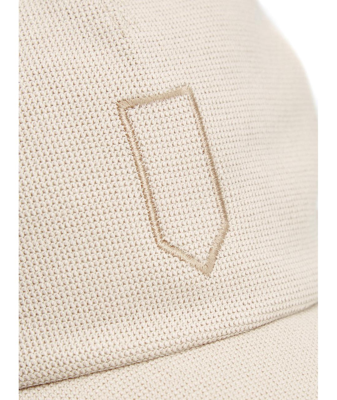 CANALI Бежевая хлопковая кепка/бейсболка, фото 5