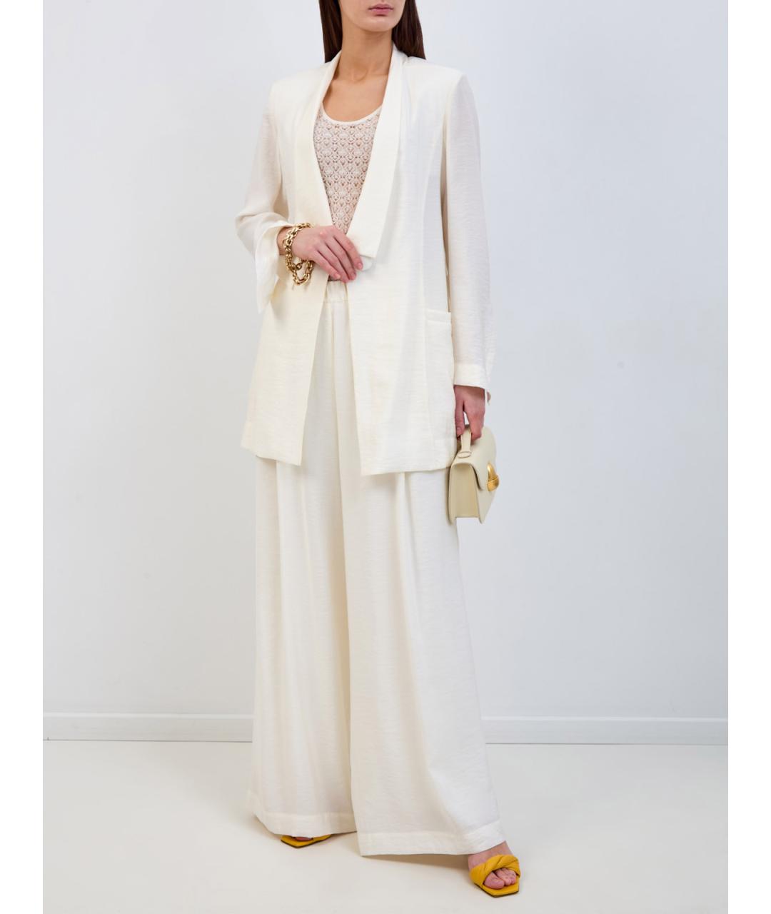 GENTRY PORTOFINO Бежевый жакет/пиджак, фото 2