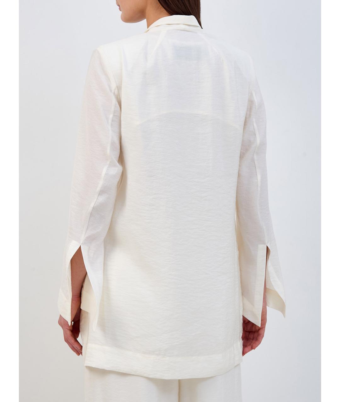 GENTRY PORTOFINO Бежевый жакет/пиджак, фото 4