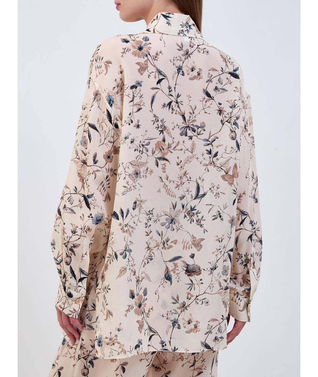 ELEVENTY Мульти шелковая рубашка, фото 4