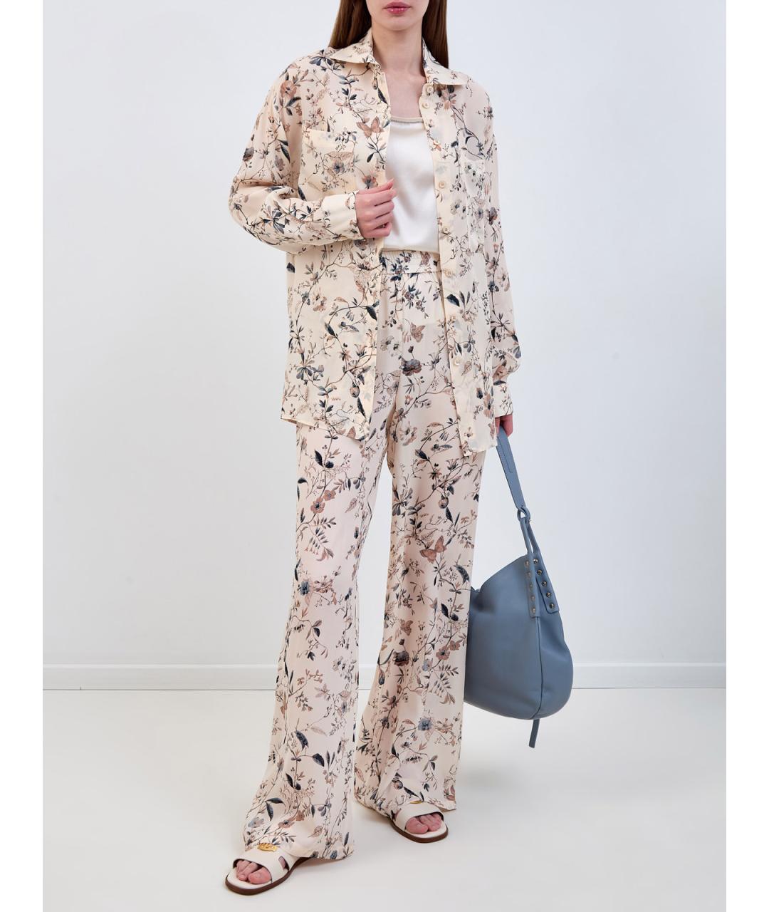 ELEVENTY Мульти шелковая рубашка, фото 2