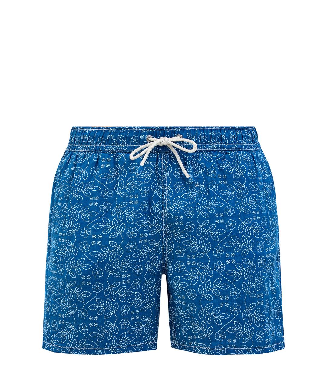 MC2 SAINT BARTH Синие льняные плавки, фото 1