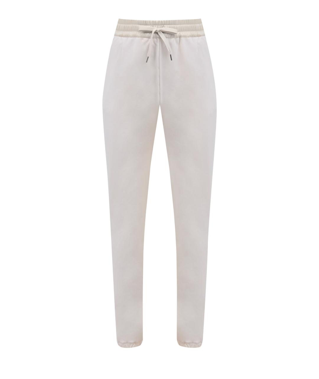 PARAJUMPERS Бежевые хлопковые спортивные брюки и шорты, фото 1