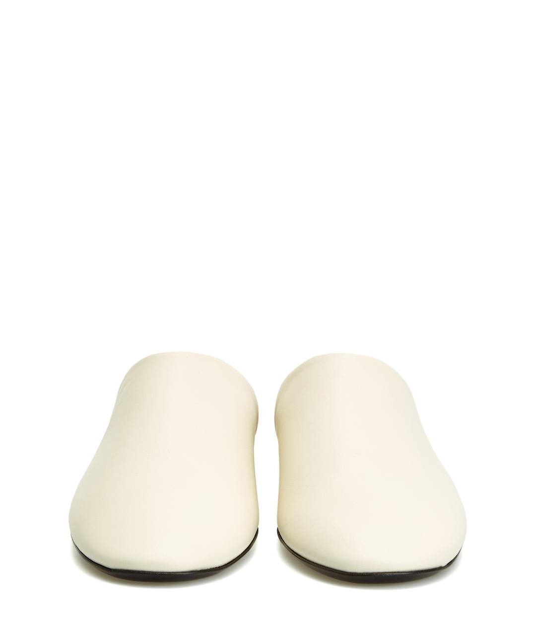 PREMIATA Белые кожаные мюли, фото 5