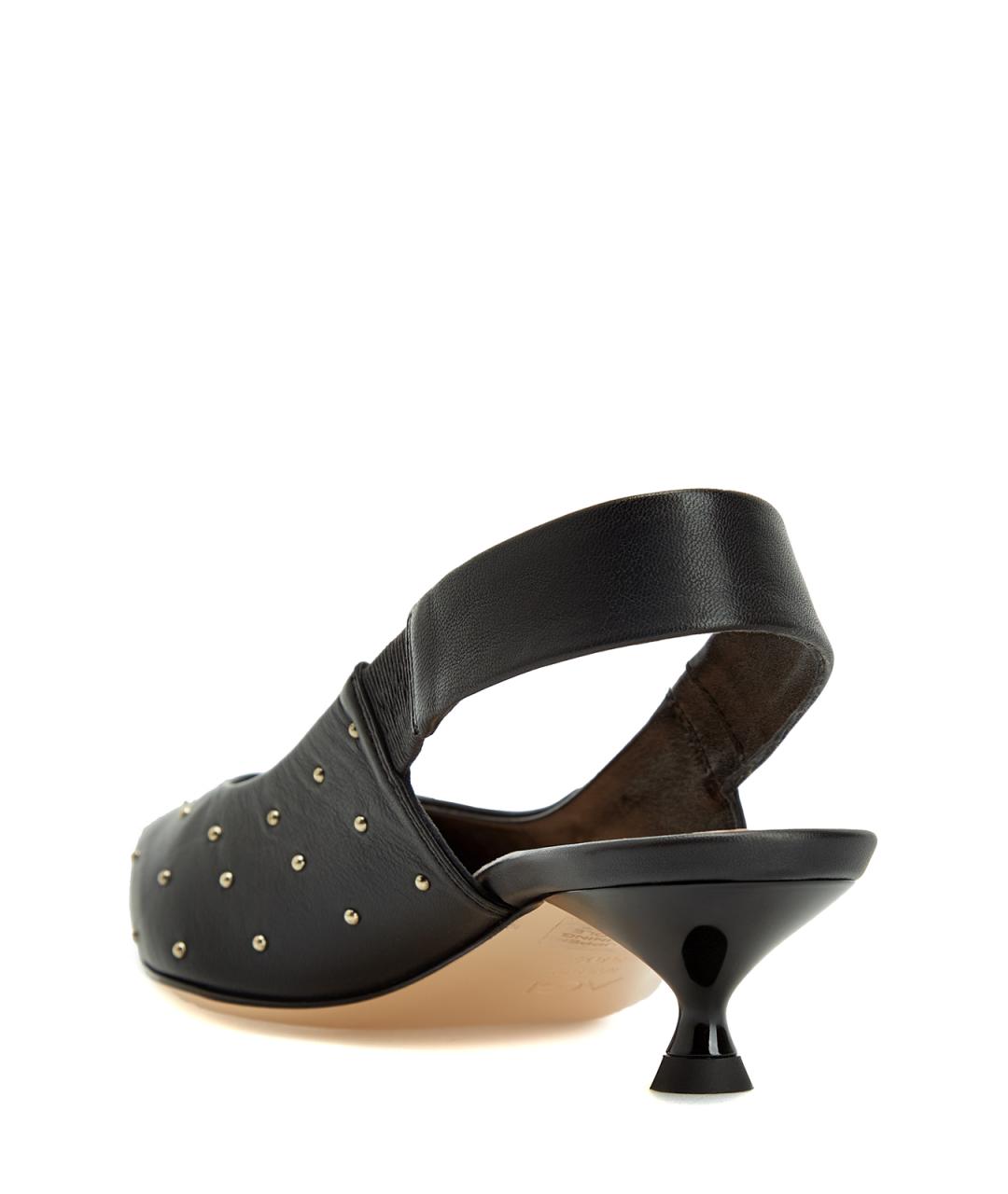 AGL Черные кожаные туфли, фото 4