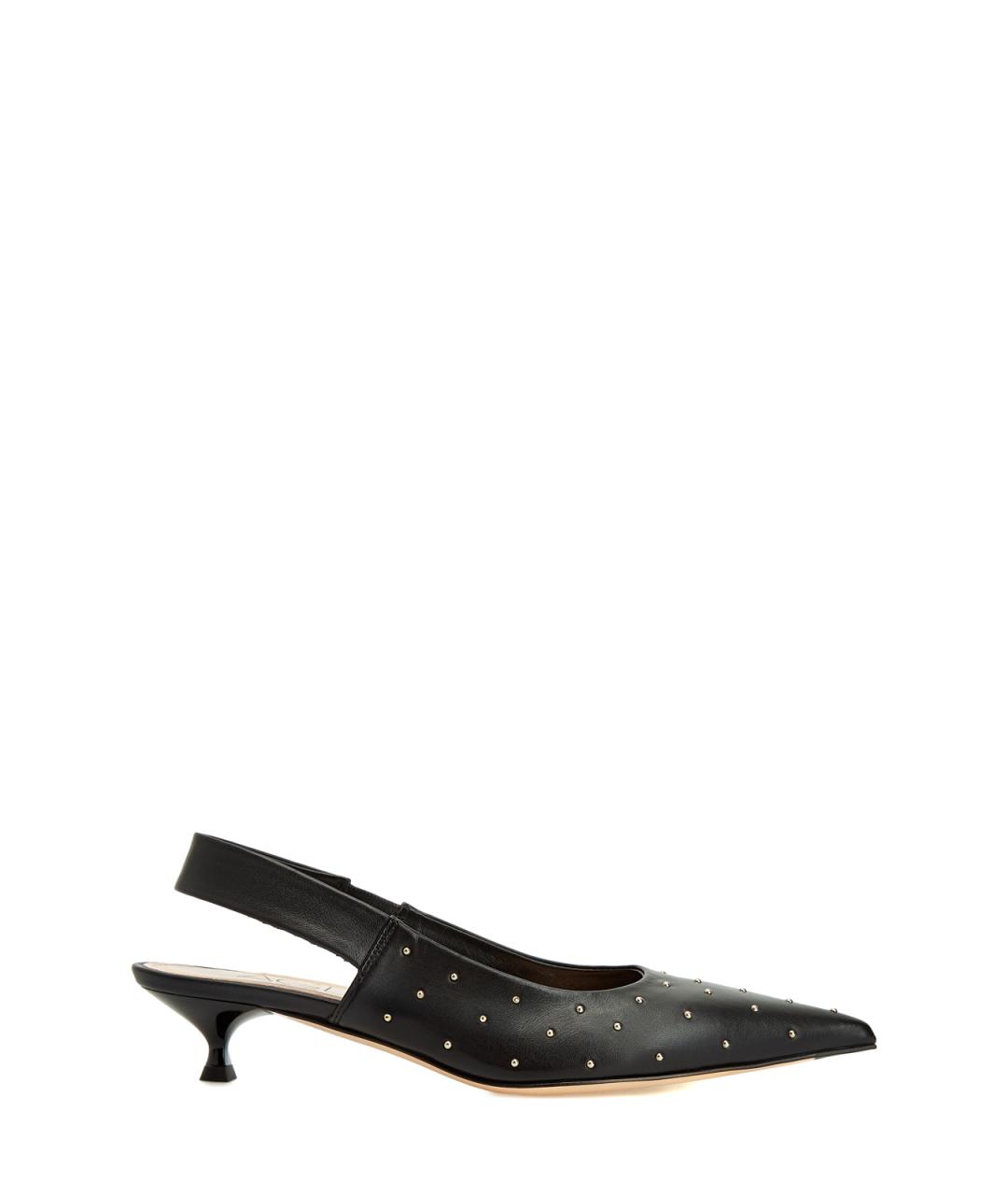 AGL Черные кожаные туфли, фото 1