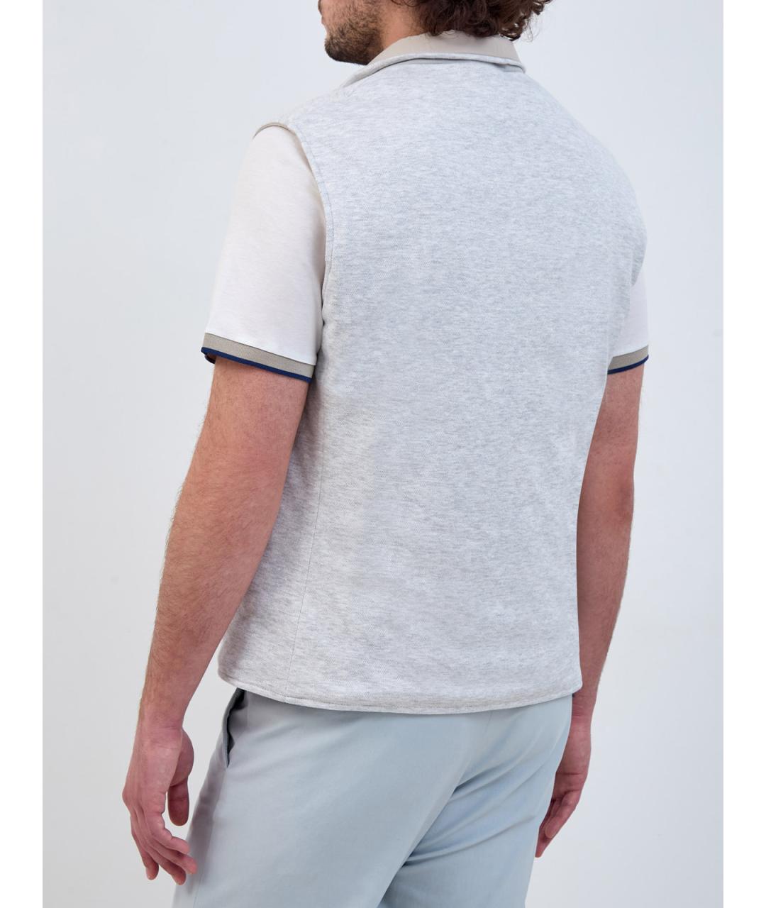 ELEVENTY Мульти льняной жилет, фото 5