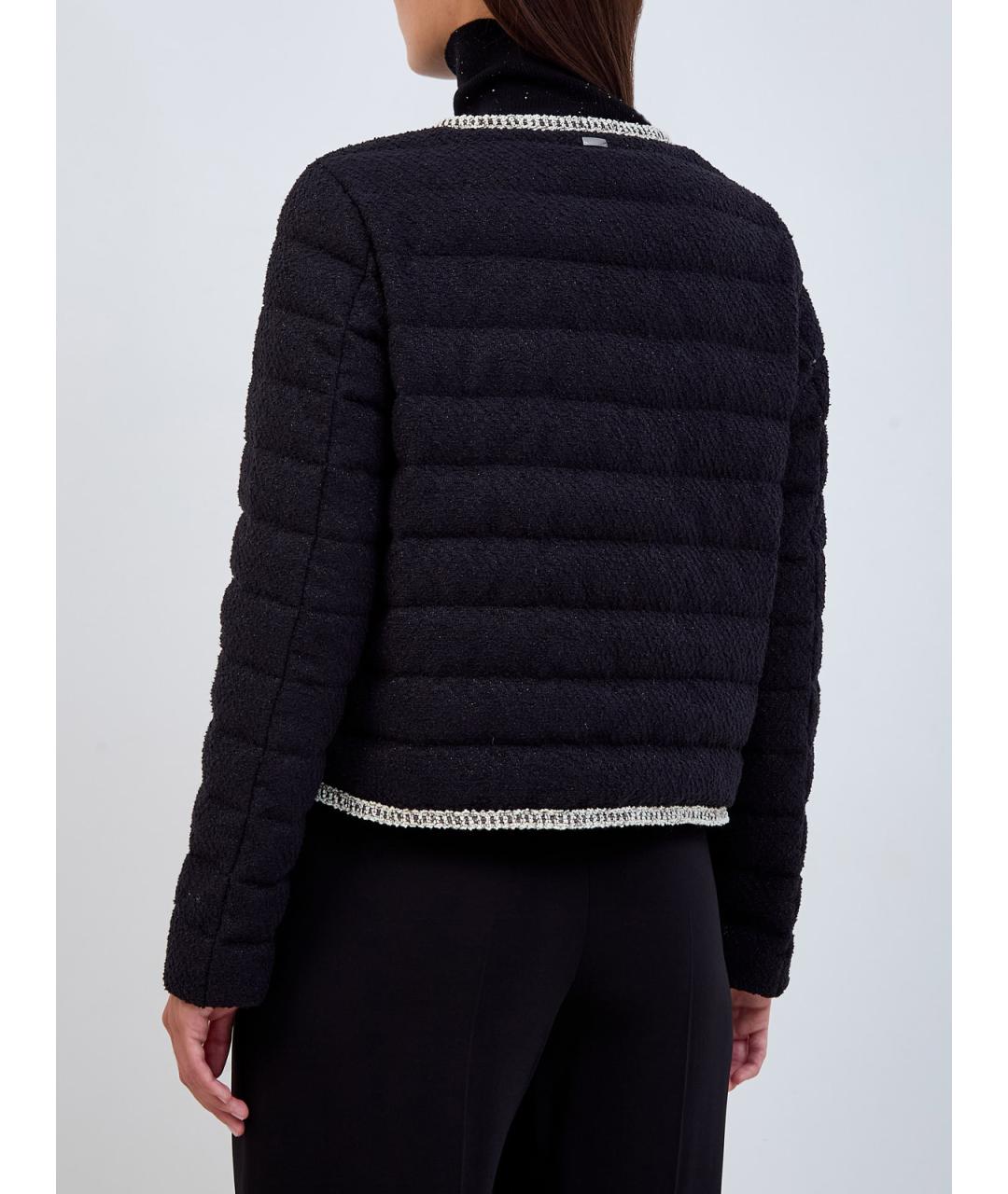 HERNO Темно-синяя хлопковая куртка, фото 4