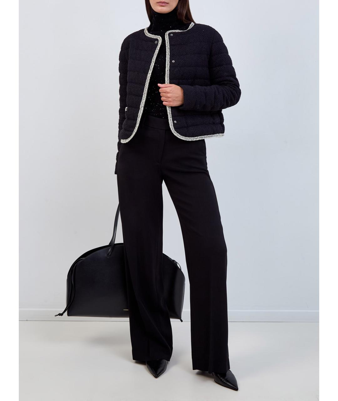 HERNO Темно-синяя хлопковая куртка, фото 2