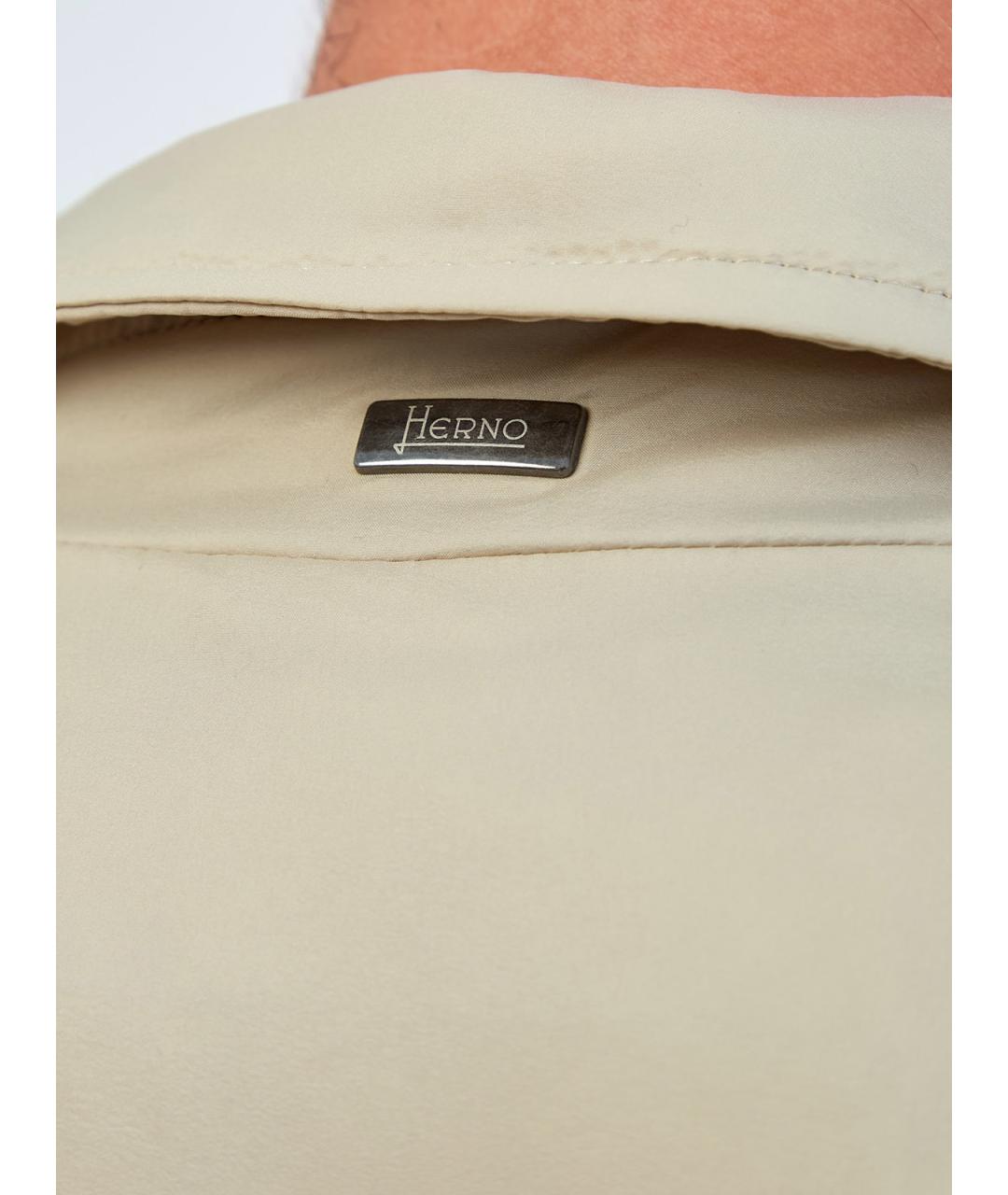 HERNO Зеленая полиамидовая куртка, фото 5