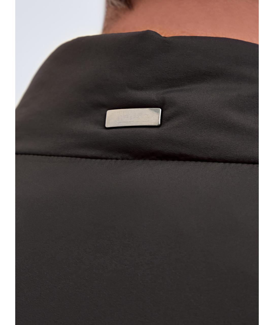 HERNO Коричневый полиамидовый жилет, фото 5