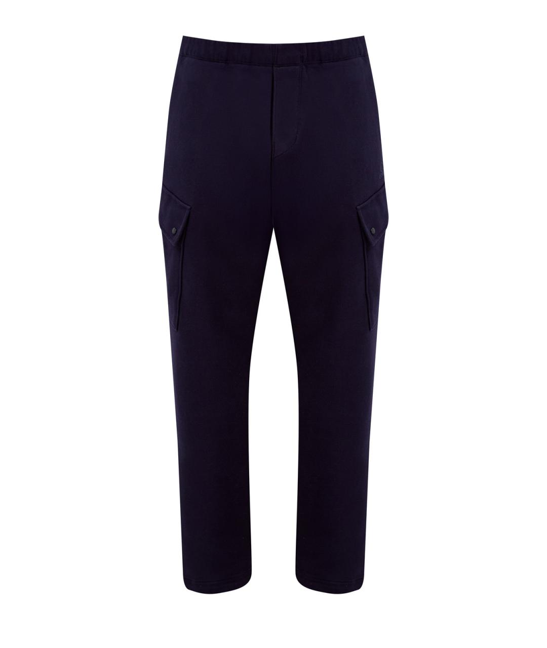 CP COMPANY Синие хлопковые повседневные брюки, фото 1