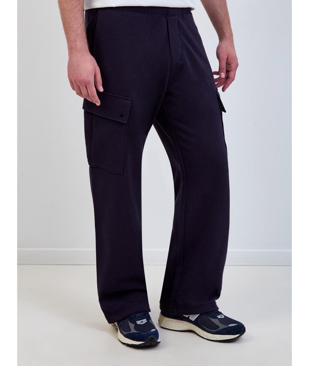 CP COMPANY Синие хлопковые повседневные брюки, фото 3
