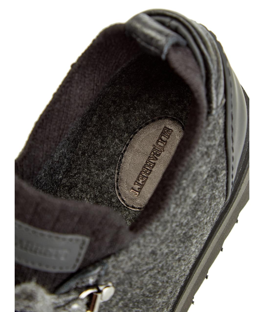 BARRETT Серые текстильные низкие кроссовки / кеды, фото 7