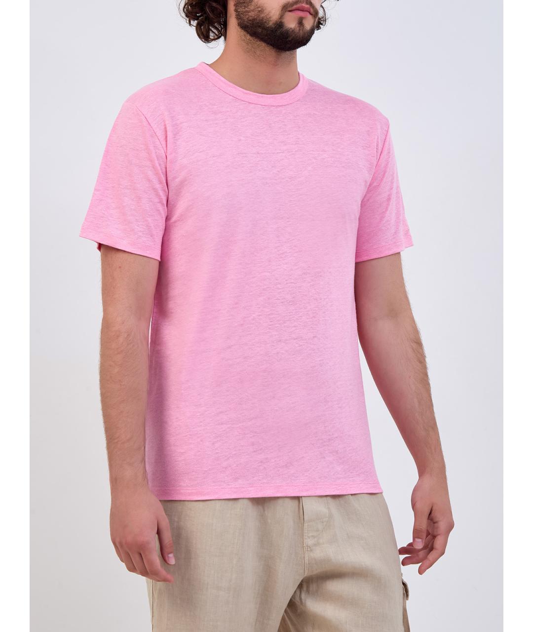 MC2 SAINT BARTH Розовая футболка, фото 3