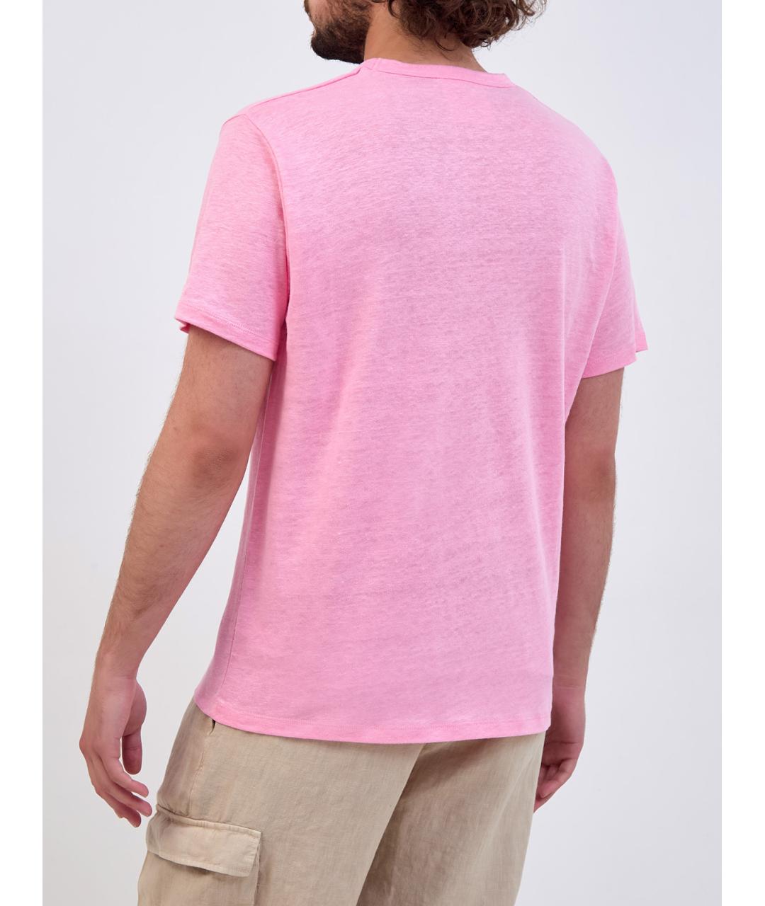 MC2 SAINT BARTH Розовая футболка, фото 4