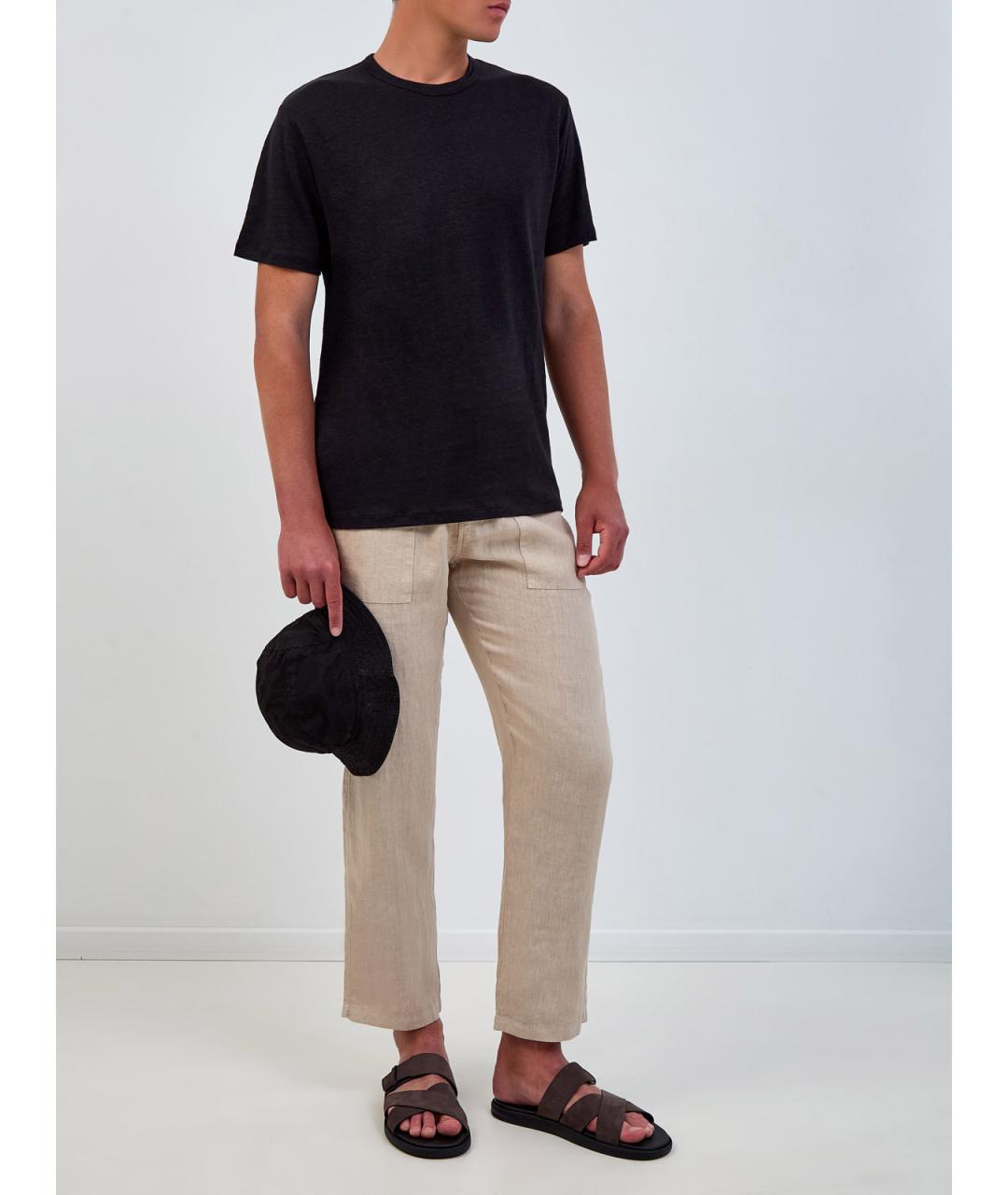 MC2 SAINT BARTH Черная футболка, фото 2