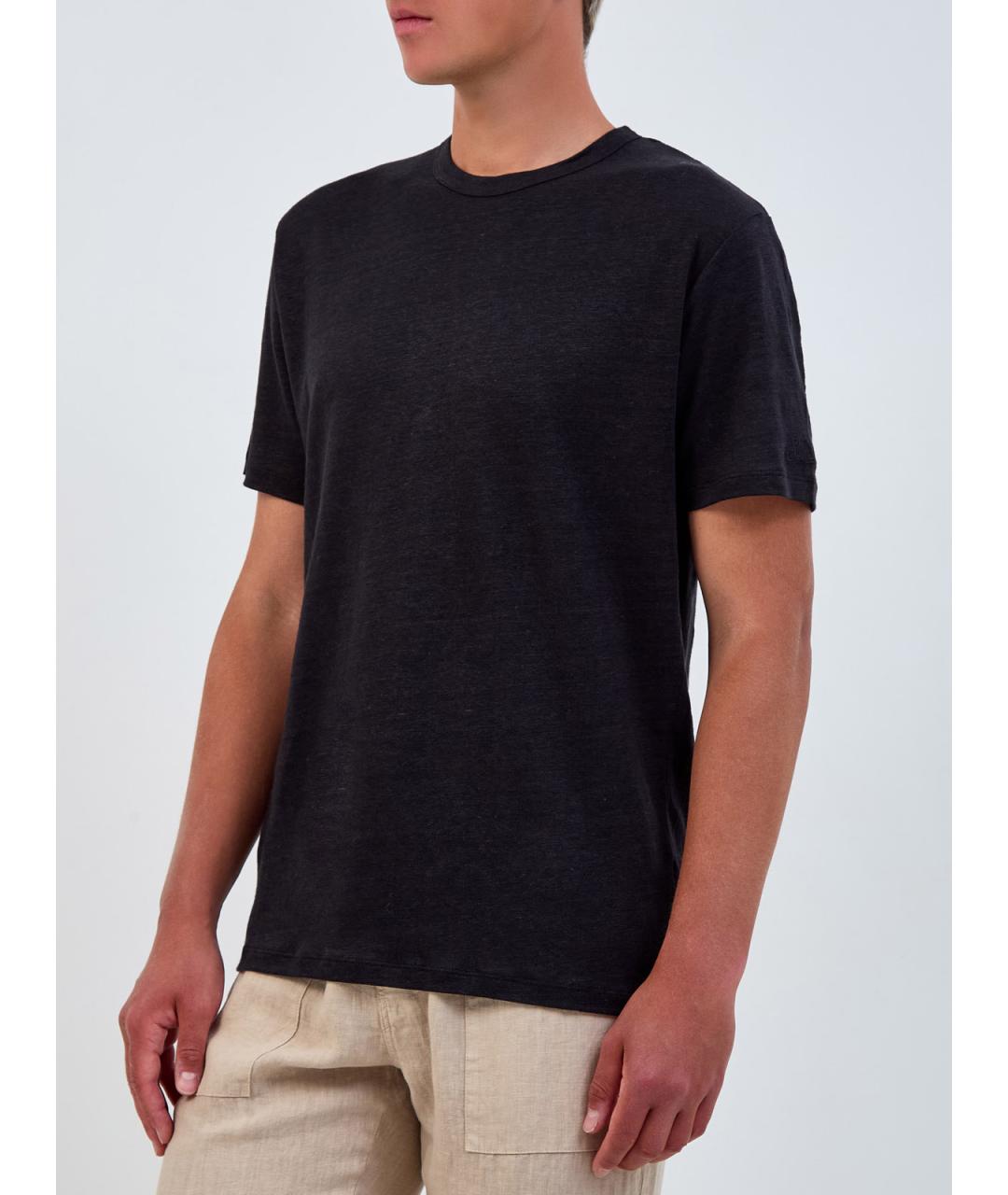 MC2 SAINT BARTH Черная футболка, фото 3