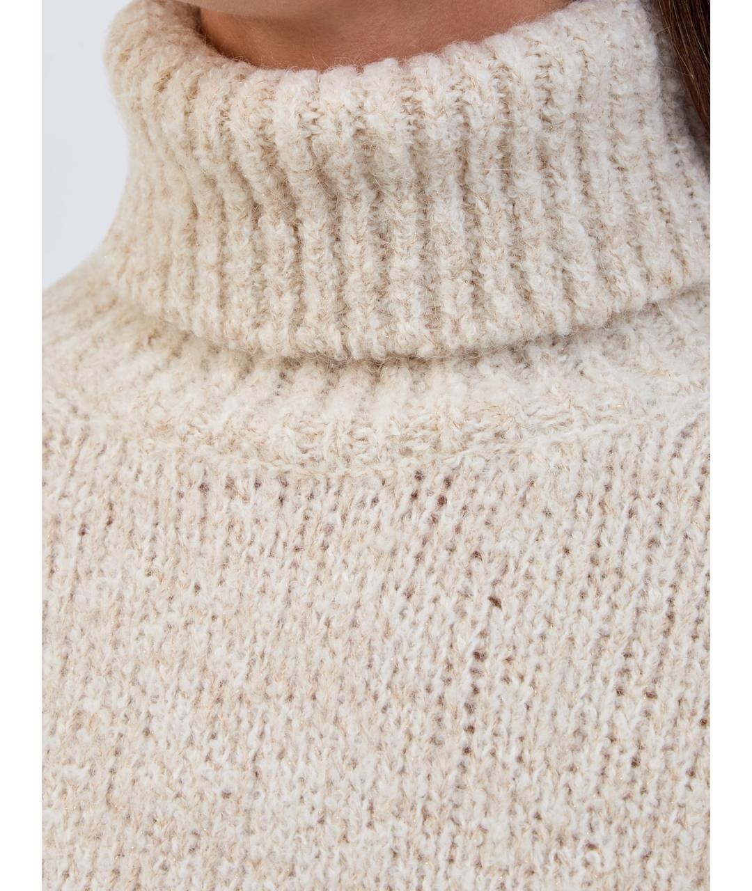 ELEVENTY Бежевый шерстяной джемпер / свитер, фото 5