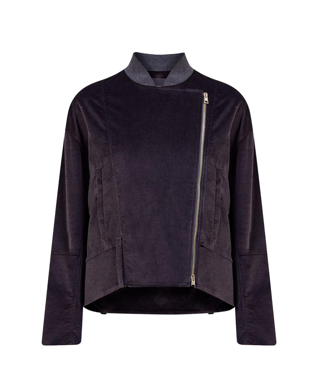 LORENA ANTONIAZZI Фиолетовая хлопковая куртка, фото 1