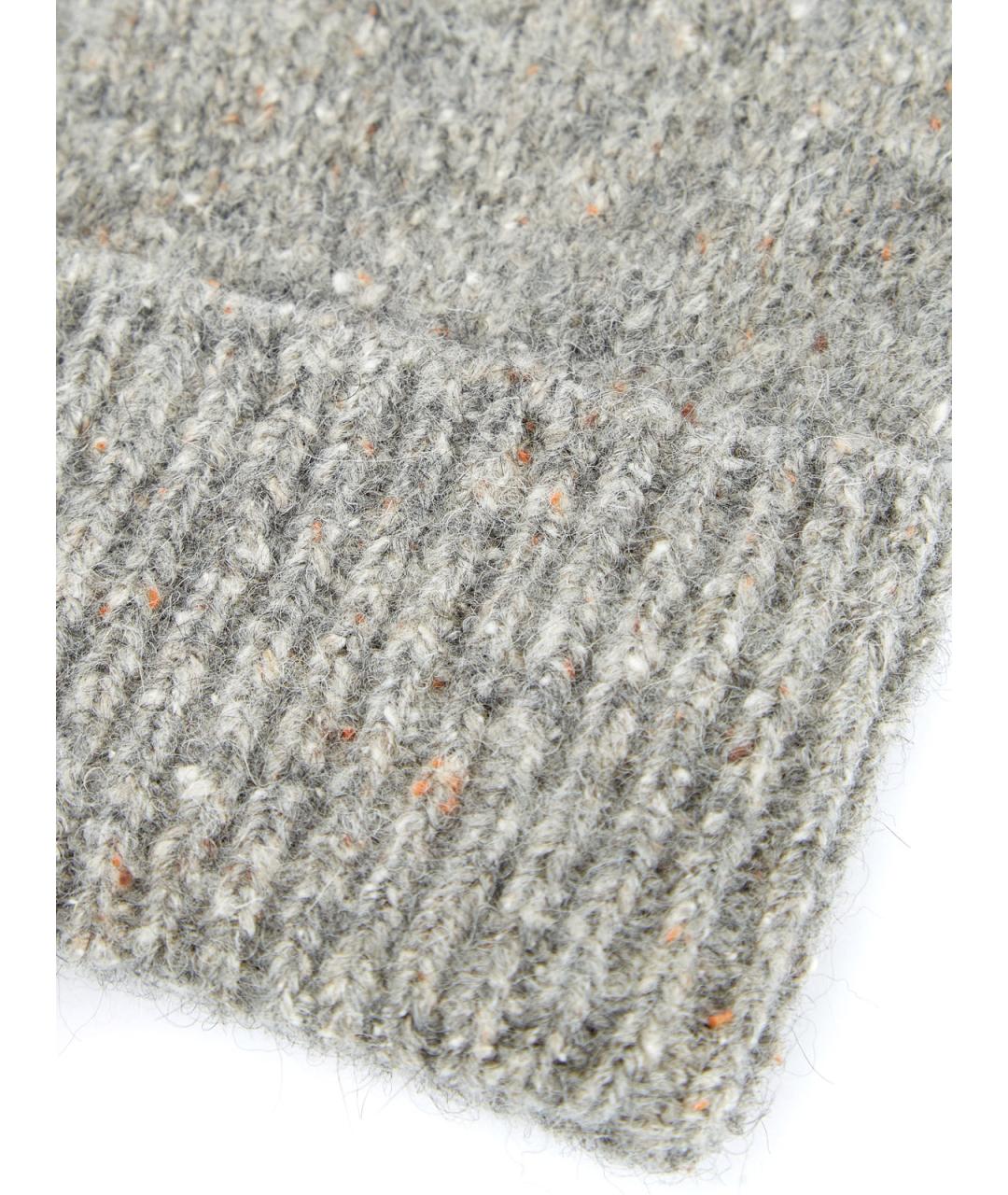 PESERICO Серая шерстяная шапка, фото 4