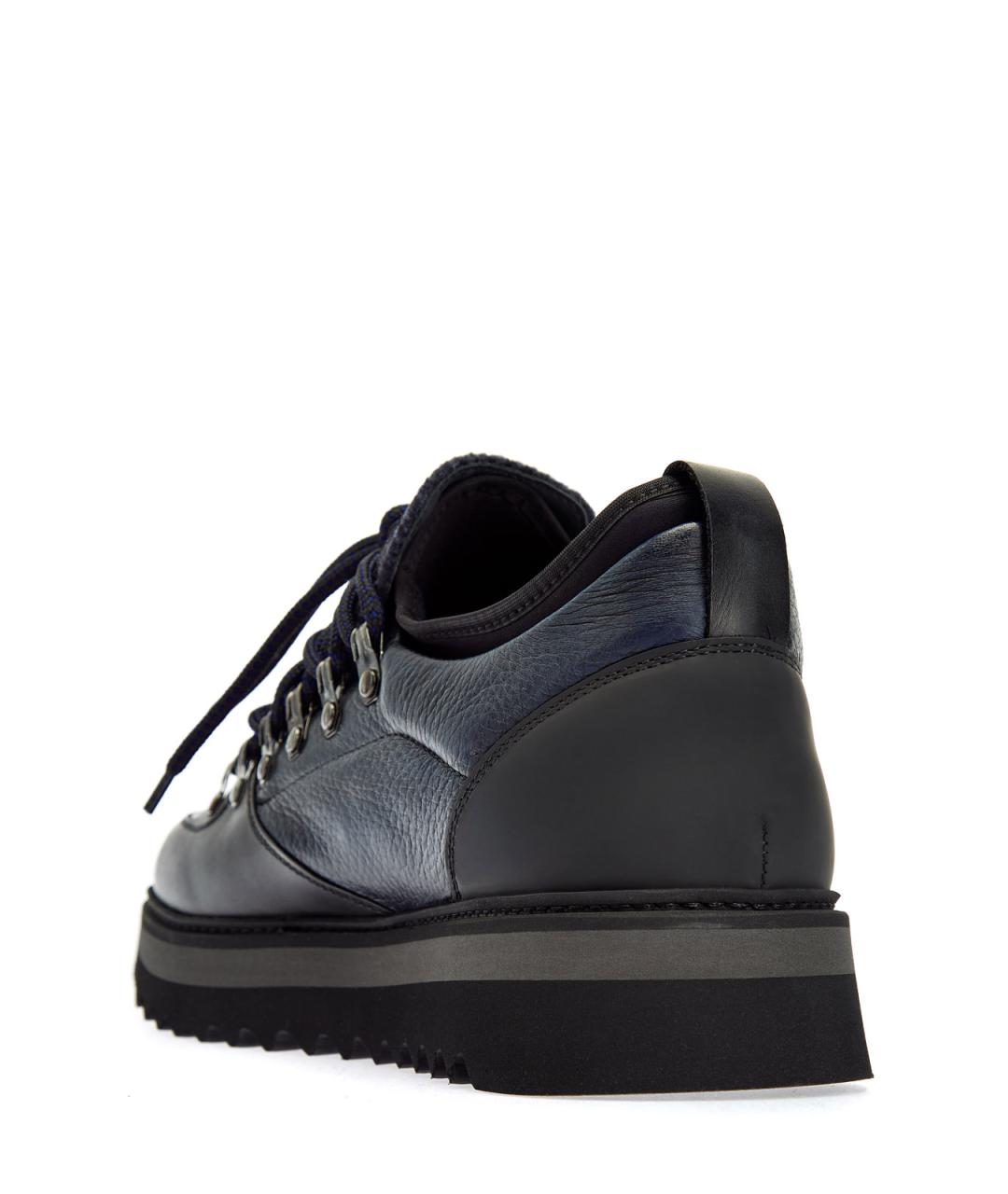 BARRETT Темно-синие низкие кроссовки / кеды, фото 4