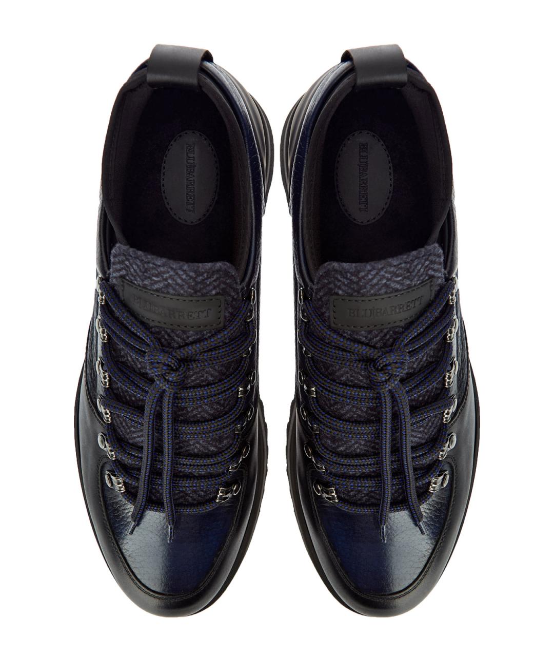 BARRETT Темно-синие низкие кроссовки / кеды, фото 5