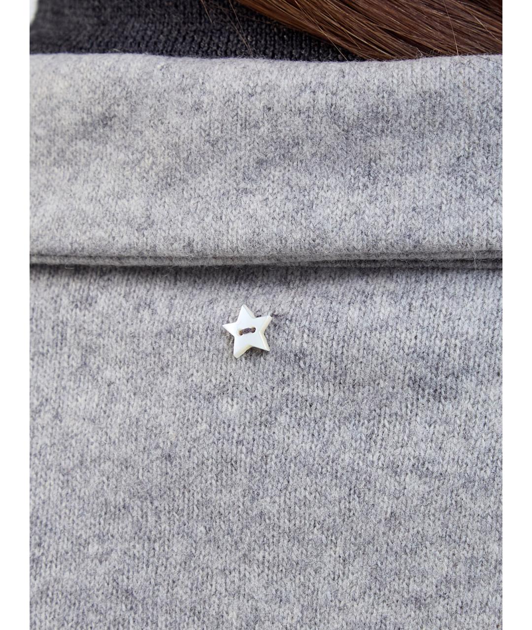 LORENA ANTONIAZZI Серая шерстяная рубашка, фото 5